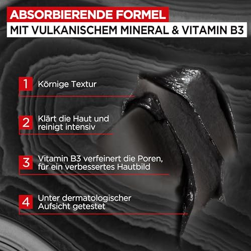 L'Oréal Men Expert Anti-Pickel Waschgel gegen unreine Haut für Männer, Gesichtsreinigung gegen Mitesser & Pickel Unreinheiten… – Ansicht 4