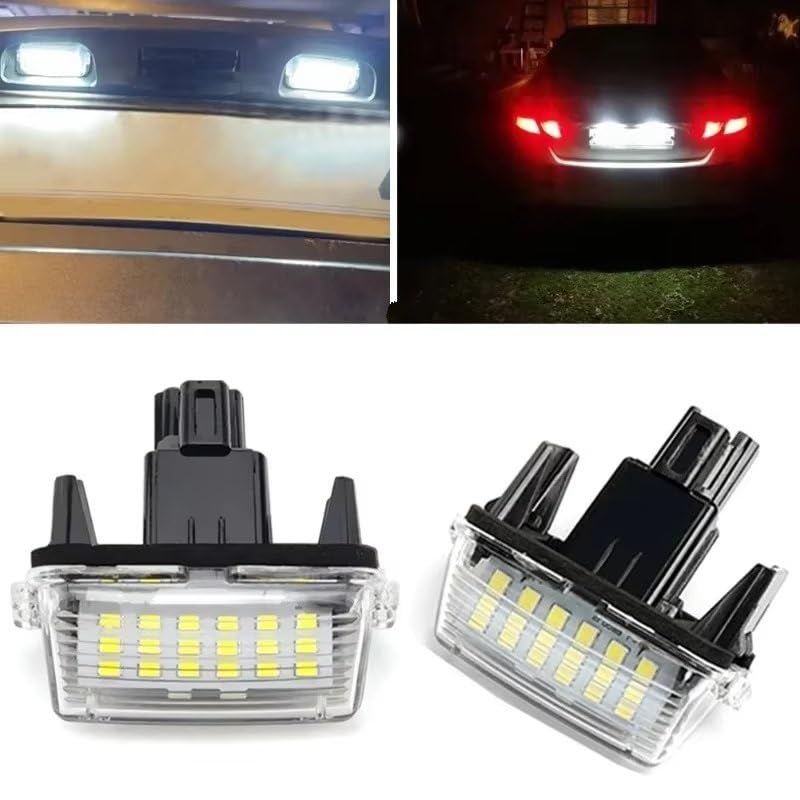 Luz de matrícula Toyota Avalon 2013 2014 2016 lámpara placa trasera 3