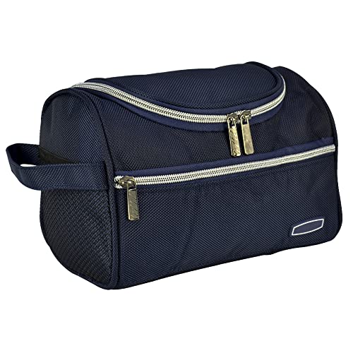 Necessaire Masculina Frasqueira Viagem Classic Azul CBRN18888