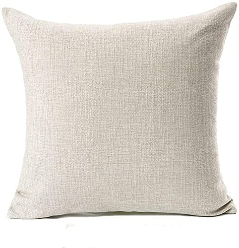 Zomer Federa Per Cuscino 50x50 Cm In Cotone E Lino – Delfino Blu, Con Cerniera, Per Divano E Auto