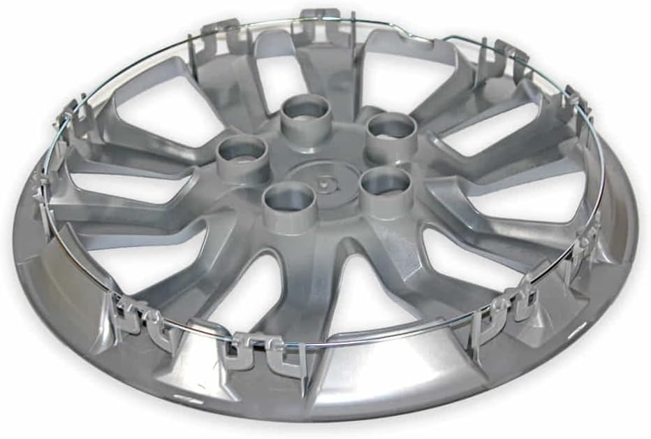 Set of 4 Front and Rear Silver 10 Spoke 16" Wheel Covers for Nissan Altima 13-18