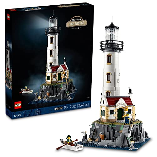 LEGO 21335 Ideen Der motorisierte Leuchtturm, Modell zum Aufbau,...