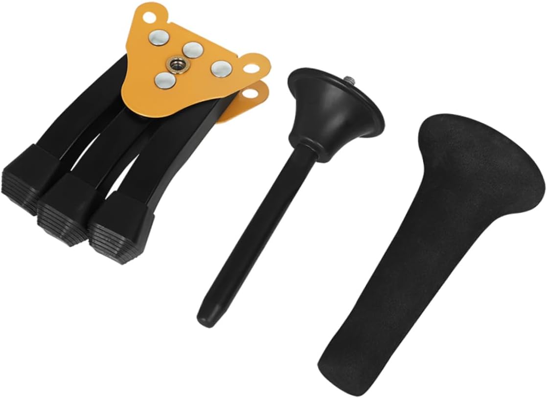 DECHOUS Flute Clarinet Stand Portable Support for Wind Instruments Design for Oboe Flute Clarinet and Saxophone Compact and Easy to Install for Musicians and Performers