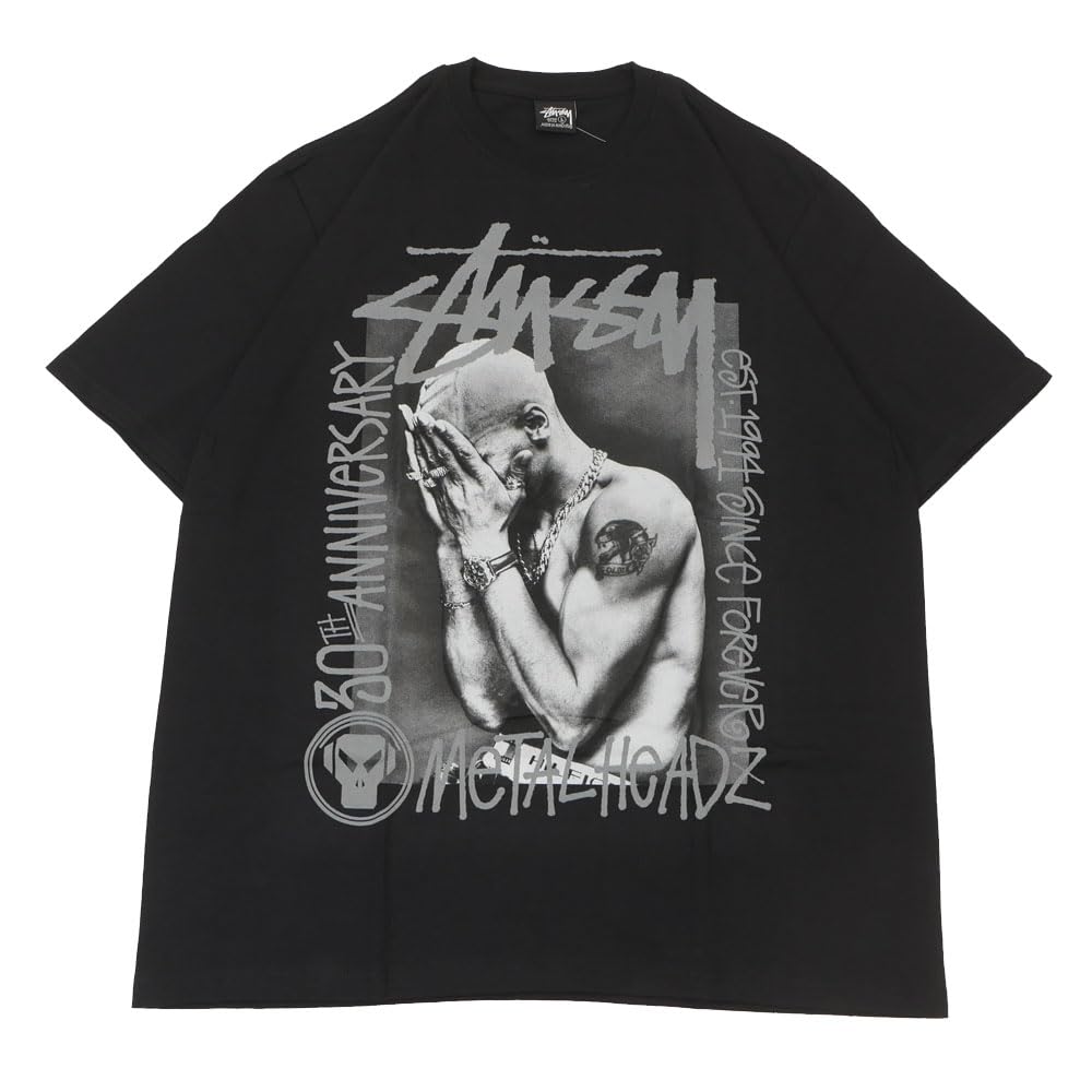 Amazon | [ステューシー] METALHEADZ 30TH TEE メタルヘッズ T