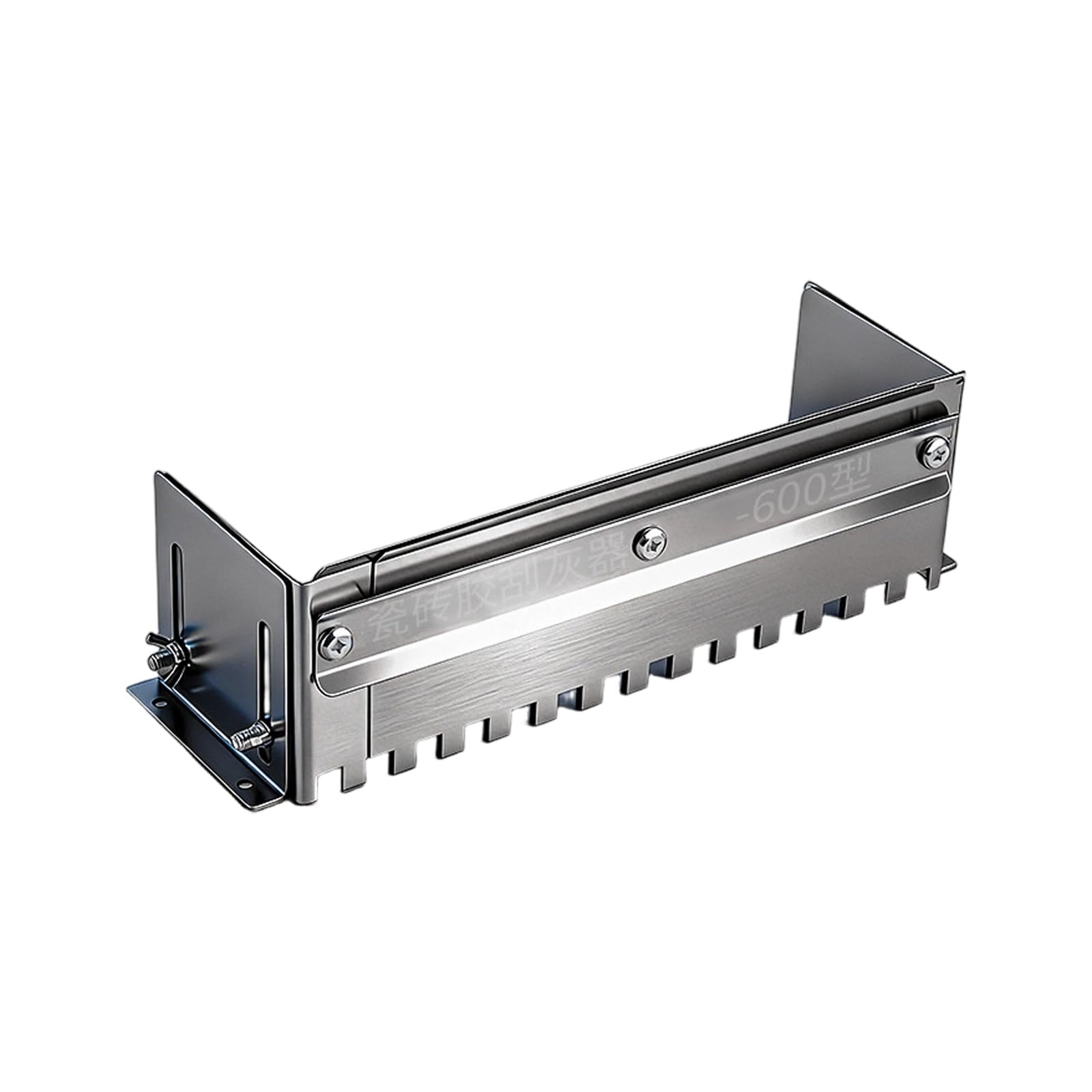 Peine de mortero para paleta con muescas ajustable de 300-600 mm / 400-800 mm para aplicación rápida e igual Paleta de azulejos con muescas ajustable con niveladores para proyectos de pisos