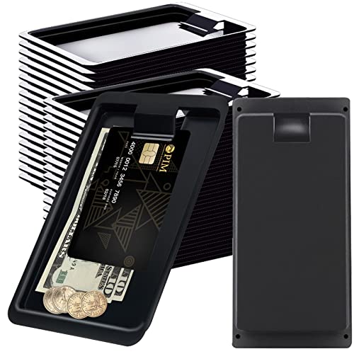 Merkaunis 32 Pieces Black Check Holders, Check Presenters for Restaurants, Check Presenter Trays Guest,Restaurant Tip Tray,Check Tip Trays Waitress, Check Tip Trays for Restaurants, Bars, Hotels