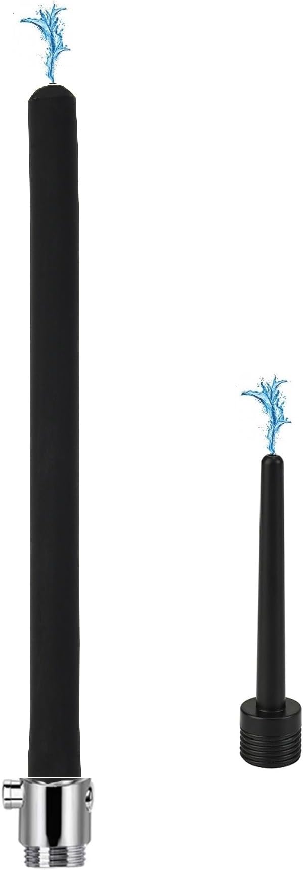 Shower Enema System with On/Off Switch, Shower Douche for Men and Women Portable Cleaner, Enema Nozzle Kit Cleaner Attachment