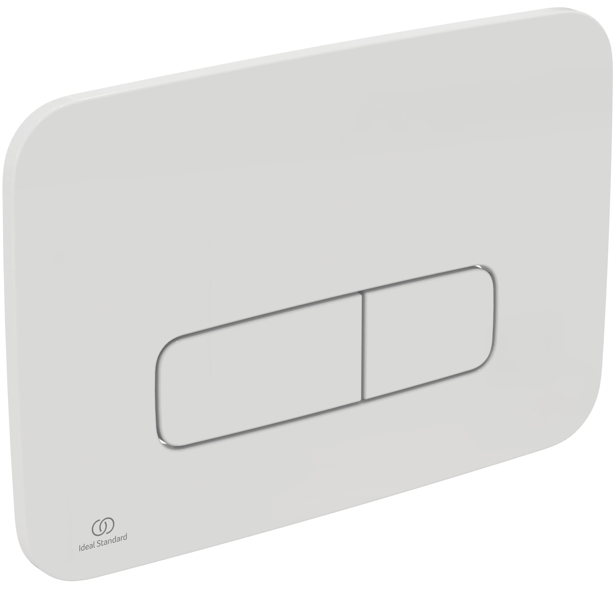 Ideal Standard Oleas P3 R0124AC - Placa de descarga neumática para inodoro, color blanco