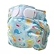 FREDS SWIM ACADEMY Wiederverwendbare Schwimmwindel - Swim Nappy mit Klettverschluss, Baby-Schwimmhose aus weichem Material, verstellbar & einfach anzulegen (Blau, 1)