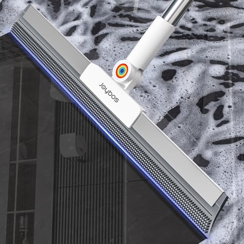 Gummiabzieher für den Boden 157 5 cm langer Griff Fensterabzieher 2 Reinigungstücher Silikon-Tierhaarentferner magischer Besen entfernt Wasserflecken Flecken Fett und Haare von Glasoberflächen.