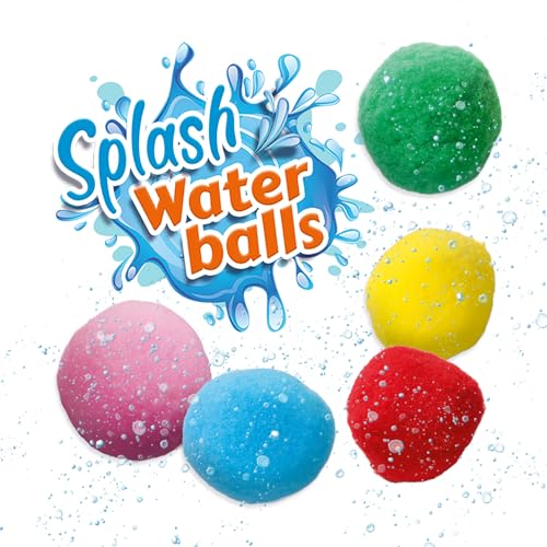 SES Creative – Eimer voller Splash-Bälle – 70 wiederverwendbare Wasserballons – verwenden Sie den Eimer, um Ihre Wasserbälle zu füllen