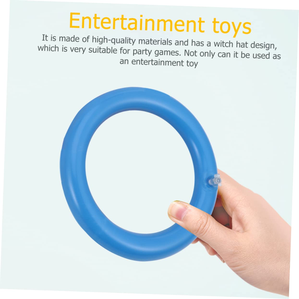 BESPORTBLE 2 Ensembles De Virole De Chapeau De Sorcière Gonflable Jouet Extérieur Jouets D'Extérieur Jeux De Fête pour Enfants Jouet Amusant Jouets De Jeu en Plein Air pour Enfants Jeu