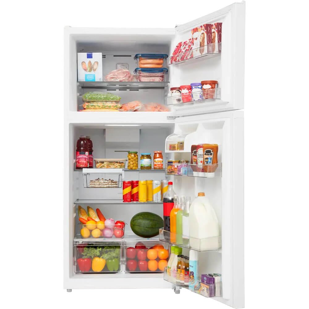 Amazon.com: Midea MRT18D3BWW 18 Cu. Ft. White Garage Ready Top