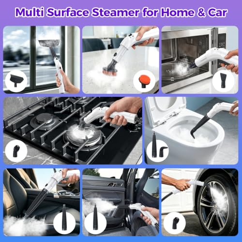 Image of Steam Cleaner for Home, Deep Cleaning Handheld Steam Cleaner