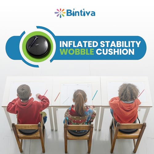 Image of Wobble Cushion Balance Disc - Wobble Disc & Wiggle Seat, Balance Pads for Physical Therapy, Wobble Disk, Sensory Room Equipment - Wobble Seat