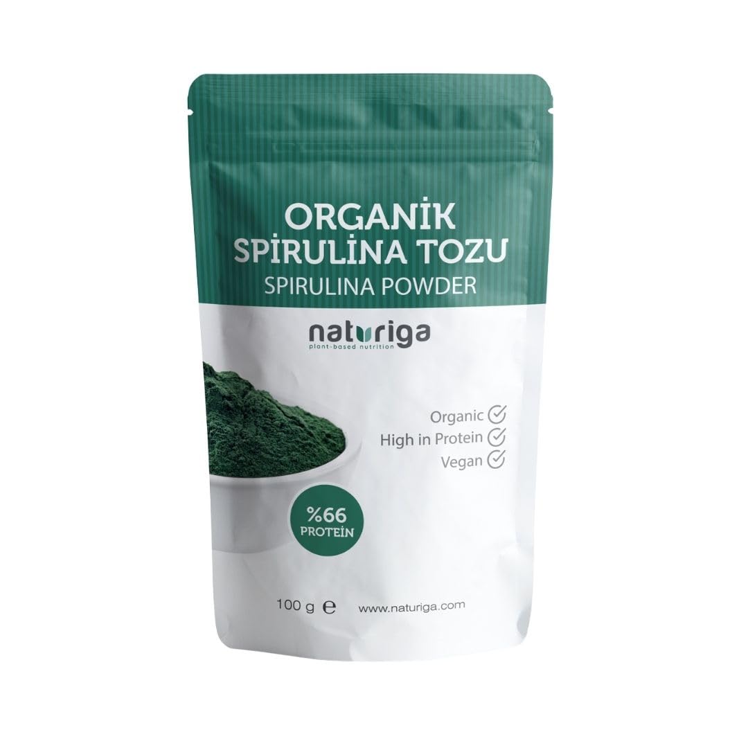 Naturiga Organik Spirulina Tozu 100 gr