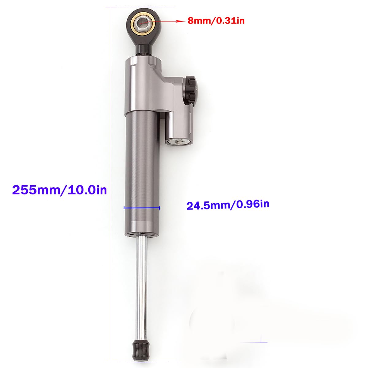 amortisseur de direction de moto Ensemble complet avec kit de support de montage pour MT-09 FZ09 (not tracer) 2013-2020, XSR 900 2015-2020,MT09 SP 2018-2019