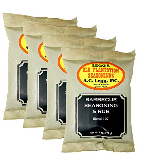 A.C. Legg - Barbecue Seasoning and Rub - 8 Ounce - 4 Pack