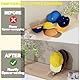 Cap Stand für Baseball Caps Hutständer für Baseballkappen Acryl Hut Organisator für Baseballmützen No Installieren für 7 Mützen, Baseball-Hut Display Stand für Schlafzimmer, Büro (Schwarz1)