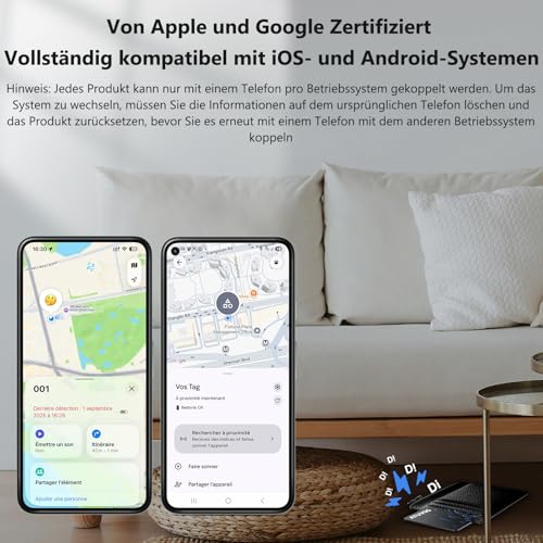 Localiser portefeuille et sac avec le tracker rechargeable ATUVOS
