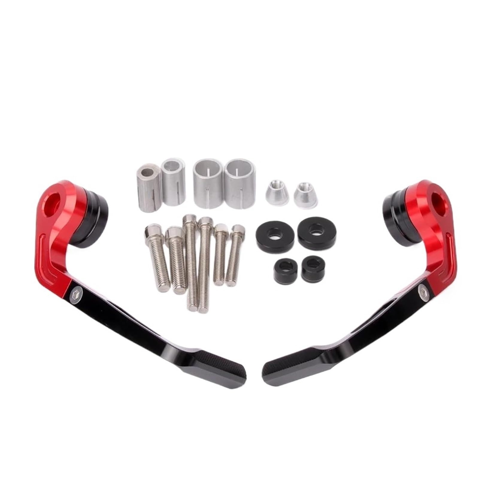 HJTEDHE Motorcycle Brake Clutch for CBR650R 1000RR/R 500R 400R 250RR Motorcycle Brake and Clutch Lever Handle Protector(Red)