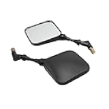2Pcs Side Rear 10mm Motorcycle Rear View Mirror For Suzuki DR 200 250 DR350 350 DRZ 400 650 DR650 For Motocross Rearview Mirrors Side Mirrorss