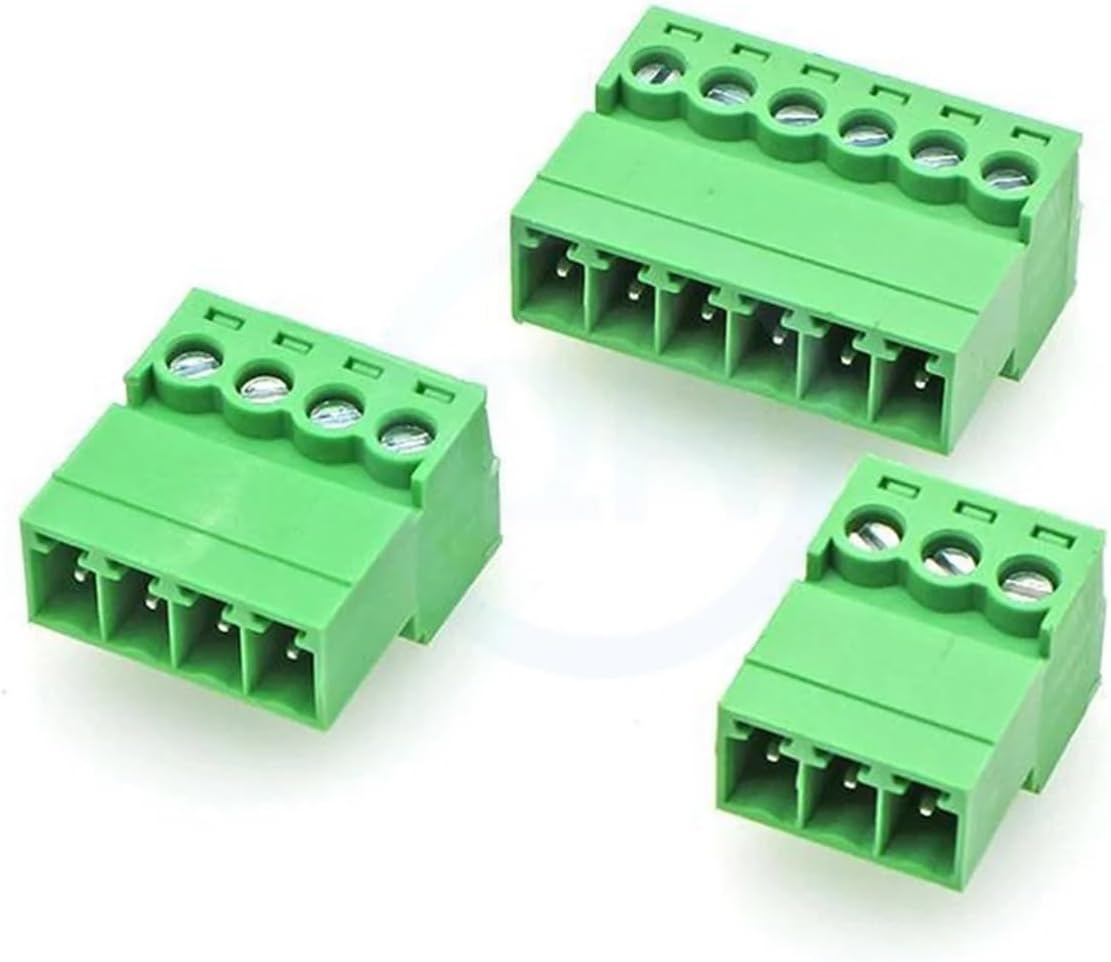 (10 PCS) KF 2EDGKP 3.5mm .81mm Solderless Butt Plug Terminal Block JM 15EDGKP .5 / .81 Pair Pin Socket 2-24P 2EDGRK(24P,3.5mm)
