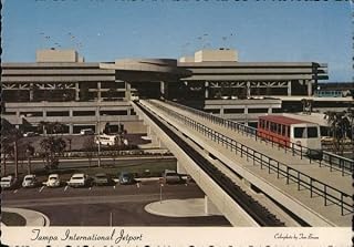 Tampa International jetport Terminal Tampa, Florida FL Original Vintage Postcard