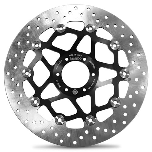 Disque de frein perforé Brembo 78B408A3 contre le voilement pour Honda CB CBR VFR