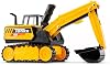 Basic Fun Tonka Steel Classics | Mighty Excavator | Kids Construction Toys for Boys and Girls, Vehicle Toys for Creative Play, Motor Skill Development for Kids Ages 3 06182