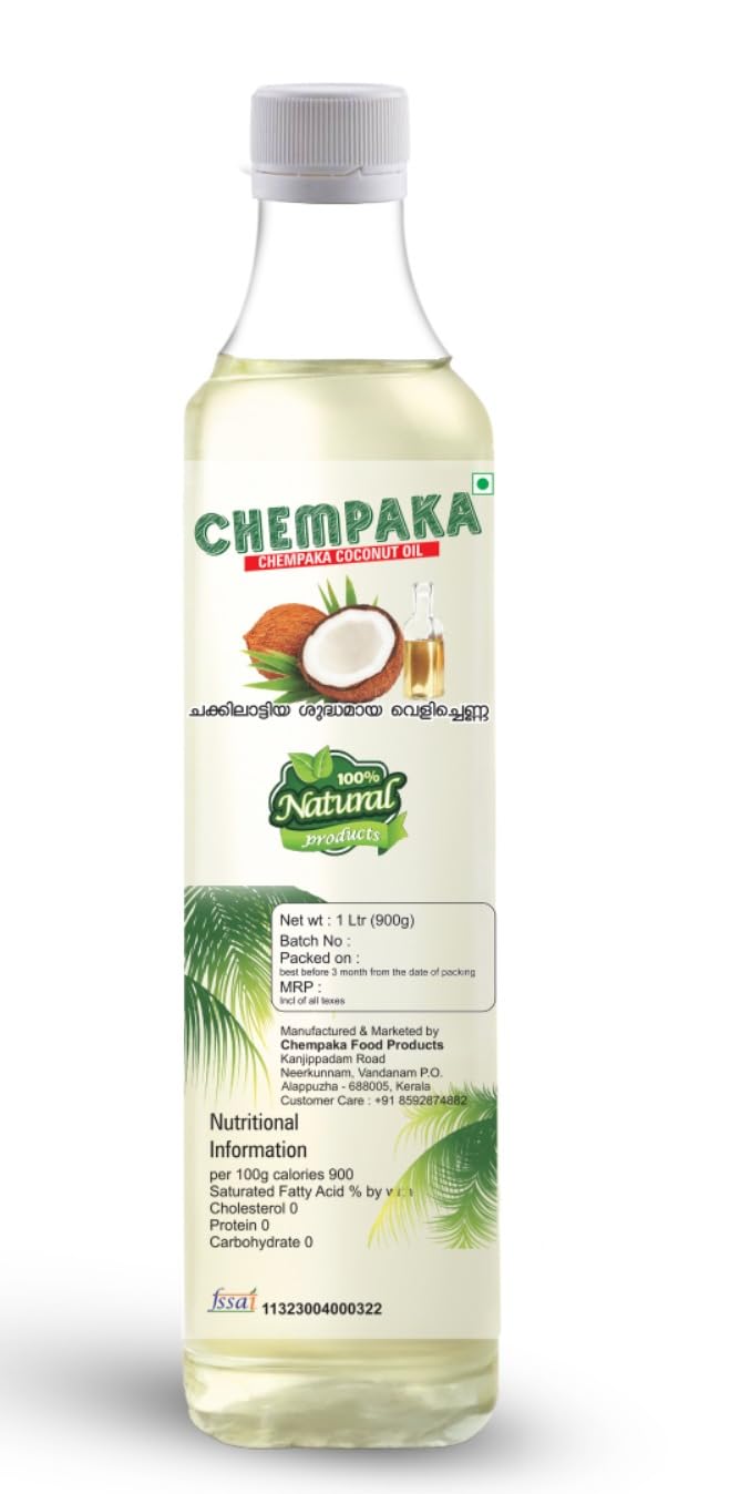 Chempaka Cocunut Cooking Oil Pure Coconut Cooking Oil Natural