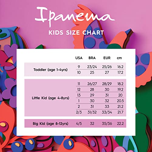 Ipanema Wave Heart II Kids Flip Flops - Stylish and Comfortable Summer Sandals with Non-Slip Sole for Active Play3