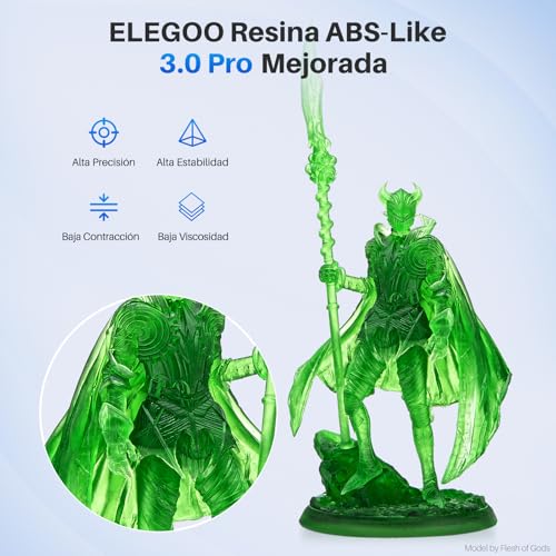 Resina ABS-Like 3.0 Pro para Impresoras 3D 1000G - Fernando Cortés