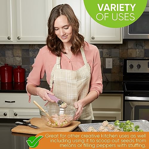 image for Spring Chef Ice Cream Scoop with Soft Grip Handle, Professional Heavy 