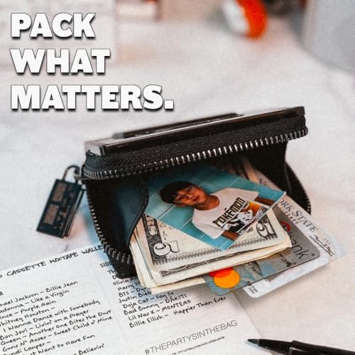 Image of Fydelity Retro Cassette Tape Cute Wallet for Women Kawaii Cool Small Gift