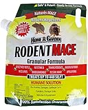 Nature's Mace Rodent Repellent 2.5lb / Covers 440 Sq. Ft. / Repel Mice & Rats/Keep mice, Rats & Rodents Out of Home, Garage, attic, and Crawl Space/Safe to use Around Children & Pets