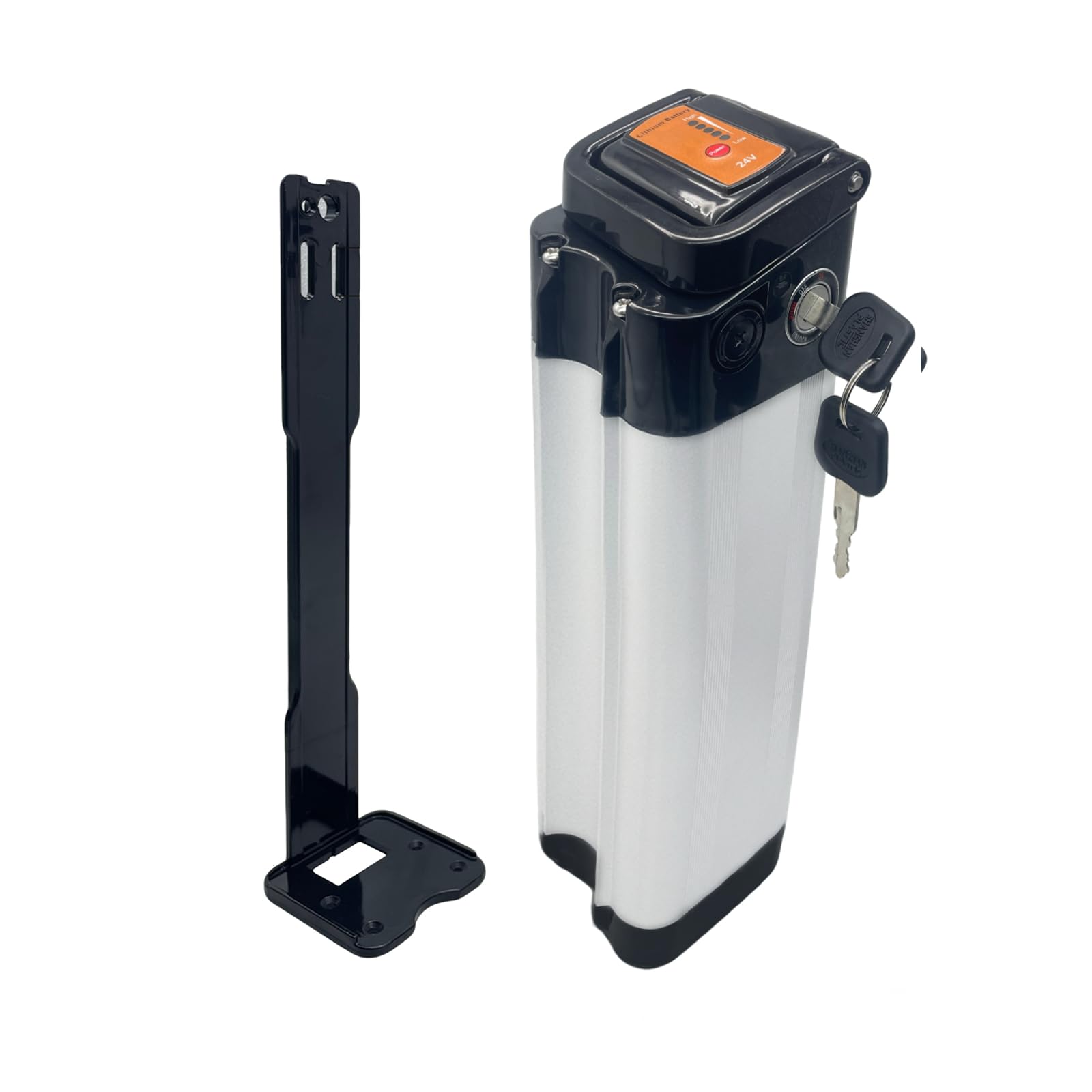 E-bike battery 24V 10.4Ah/15.6Ah/18.2Ah with charger compatible with Phylion, Rex, Zhenlong/ZL07010-F (battery with charger) (24V 15.6AH With Charger)