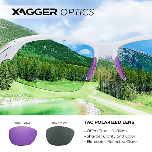 Image of Polarized Sport Sunglasses for Men Women Wrap Around UV400 Running Baseball Softball Fishing Driving Glasses