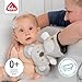 Fehn Waschhandschuh Koala – Waschlappen mit Tiermotiv für fröhlichen Badespaß, für Babys und Kinder ab 0+ Monaten