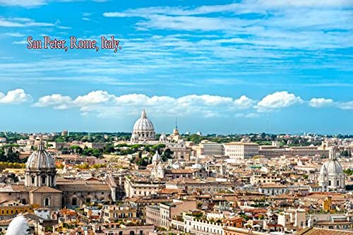 yC^Åόn|XgJ[hzuSan Peter, Rome, ItalyvTEsGg吹̗t͂nKL