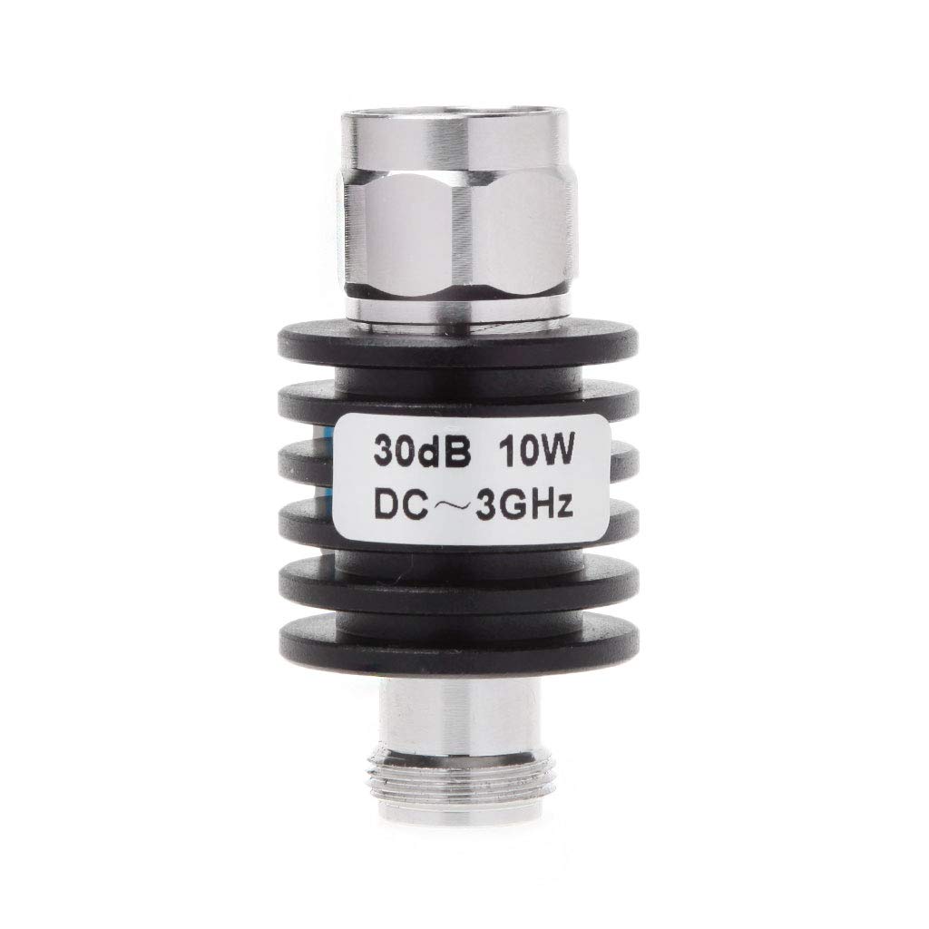 30W N Type DC-3GHz Coaxial Fixed Attenuator Frequency 3GHz N Fixed Connectors
