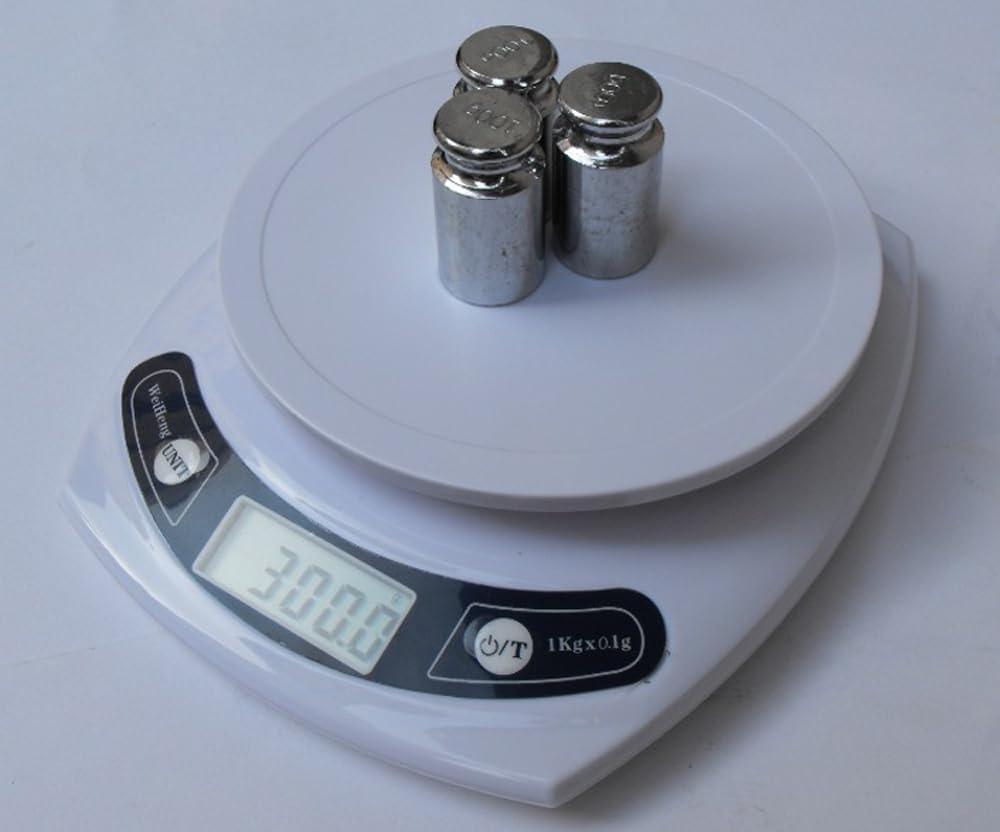 Bilancia da cucina digitale 7 kg bilancia di precisione bilancia elettrica # 3464
