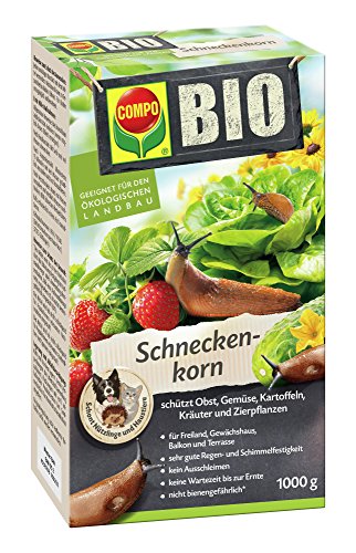Preisvergleich Produktbild COMPO BIO Schnecken-Korn, Streugranulat gegen Nacktschnecken, 1 kg