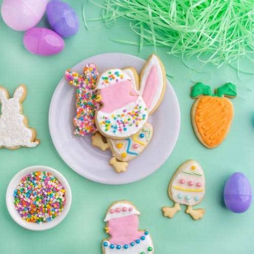 Image of Sweets Indeed, Bulk Sprinkles, 1.3 pounds, Sprinkle Mix, Perfect for Cake Decorations, Baking Ice Cream Cookies Cupcake Topper (Mini Heart) (Rainbow Confetti)