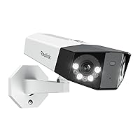 Reolink PoE 4K Telecamera Esterno a Doppio Obiettivo, Grandangolo 180°