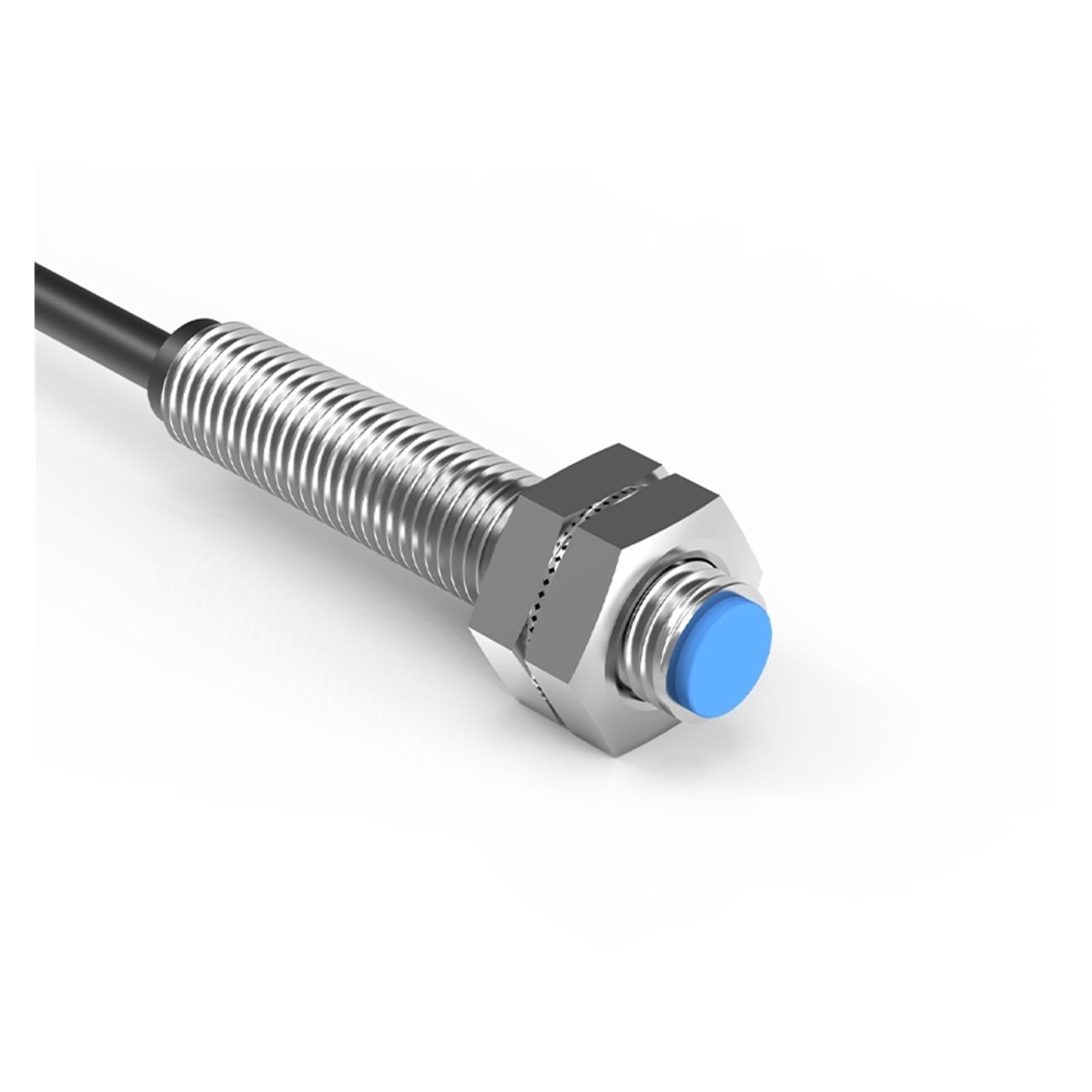 HJCMOONB Reed Switch Hall Effect Magnetic Proximity Sensor LG08A3 M8 Cylinder Series 5-200V AC DC Universal 2 Wire NO NC