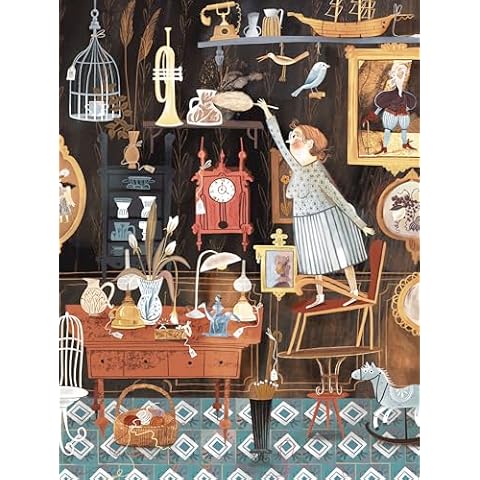 New York Puzzle Company - Adelina Lirius Vintage Shop - 1000 Piece Jigsaw Puzzle for Adults by Adelina Lirius Cover