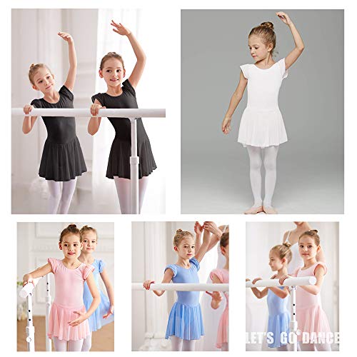image for DIPUG Ballet Leotards for Girls Ballet Leotard With Skirt Toddler Danc