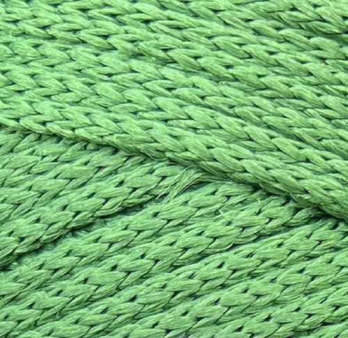 Cordon pour macramé en polyester vert 3mm lot de 2 x 137m pour tapis