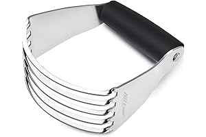 ALLTOP Professional Pie Supplies Pastry Blender Cutter and Dough Masher